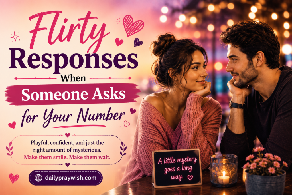 flirty response