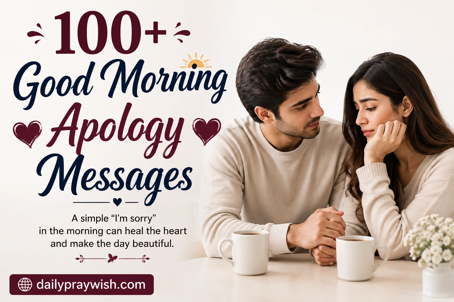 Morning Apology Messages