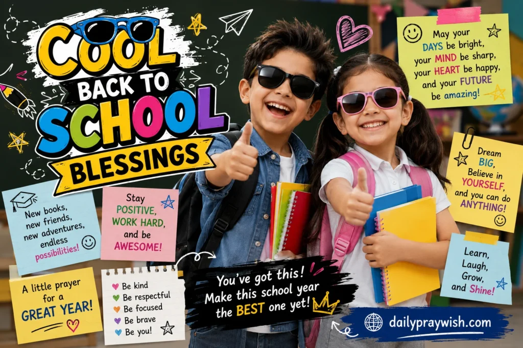 Back to school blessings