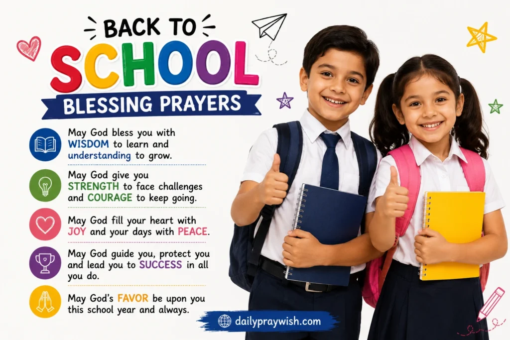 Back to school blessings