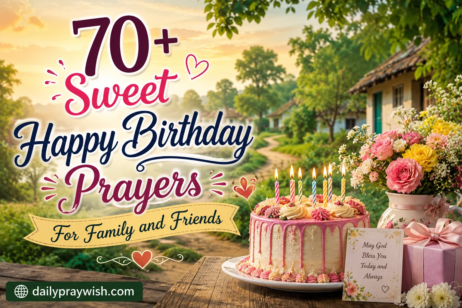 Happy birthday prayers