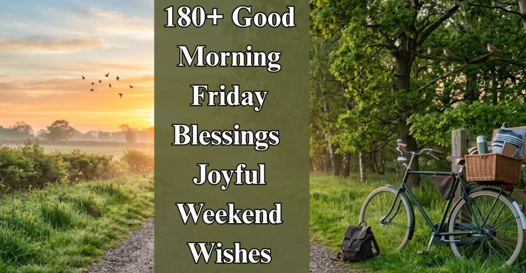 good morning Friday blessings