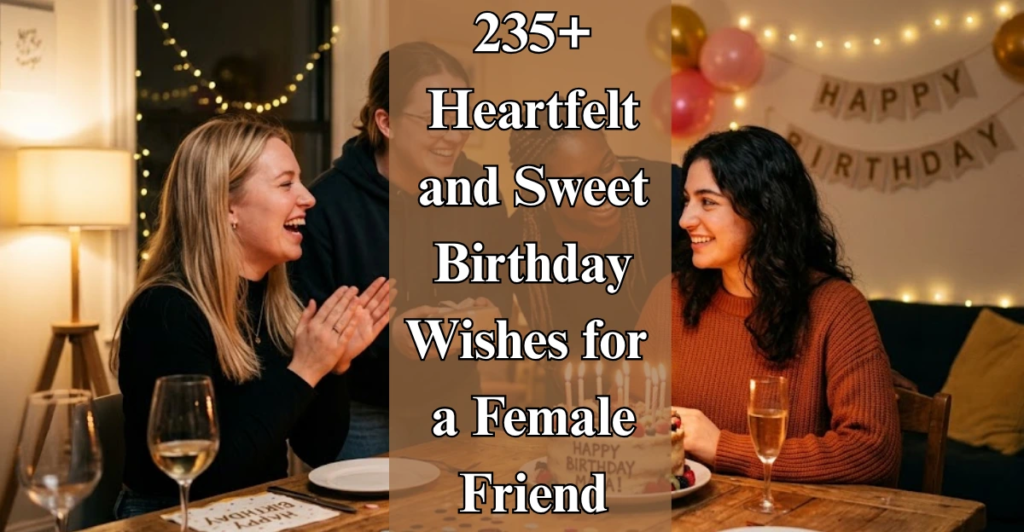 Birthday Wishes for a Female Friend