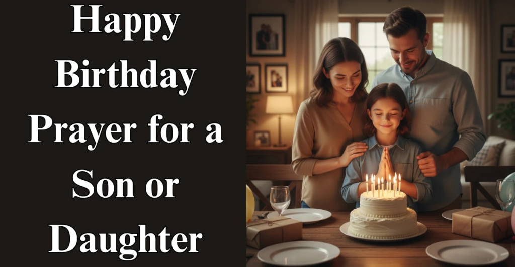 Happy birthday prayer