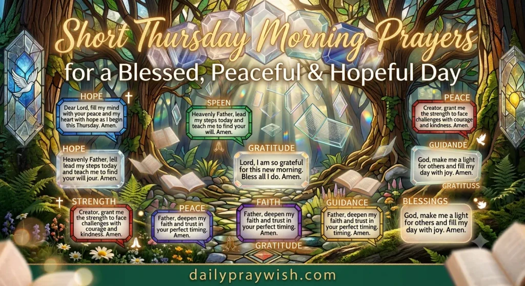 Thursday Morning Prayers