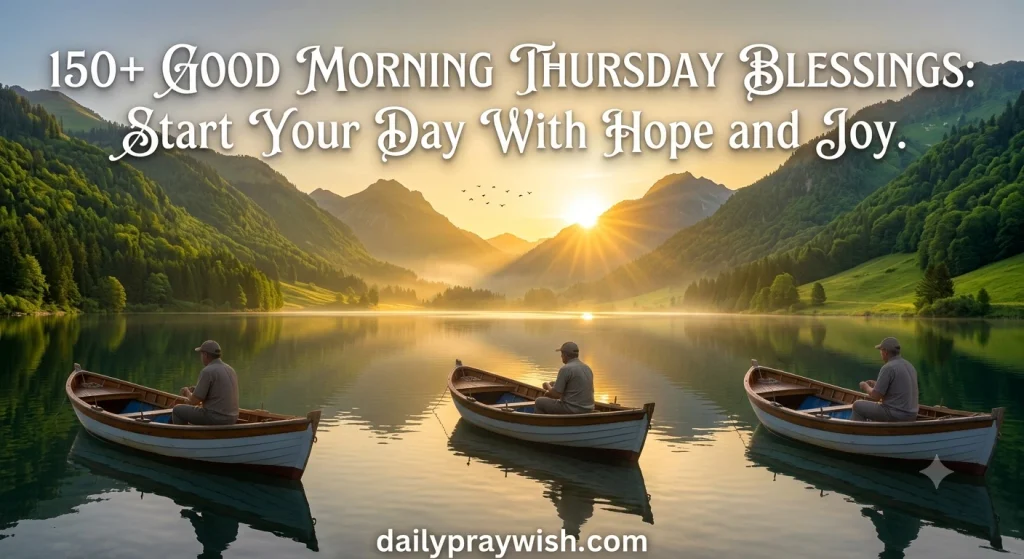 Good Morning Thursday Blessings