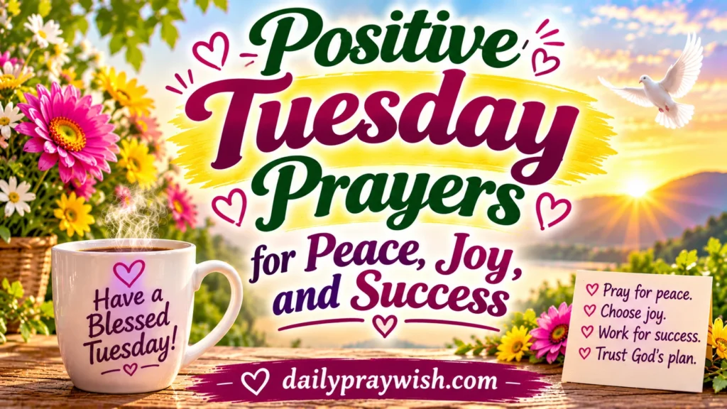 Good Morning Tuesday Blessings