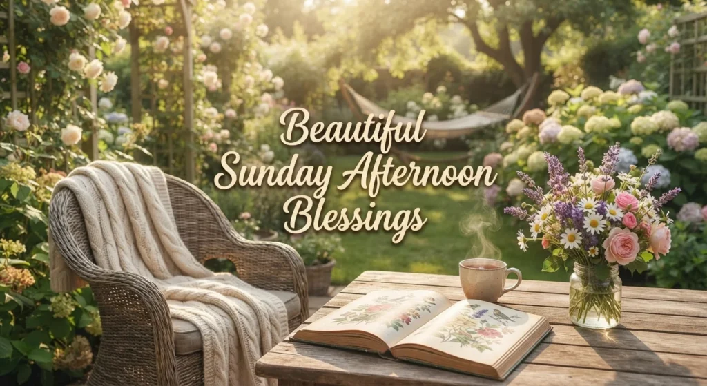 Sunday Afternoon Blessings
