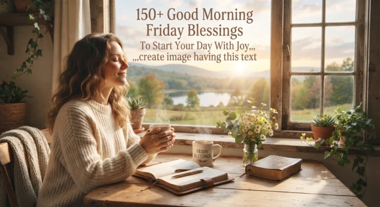 Good Morning Friday Blessings