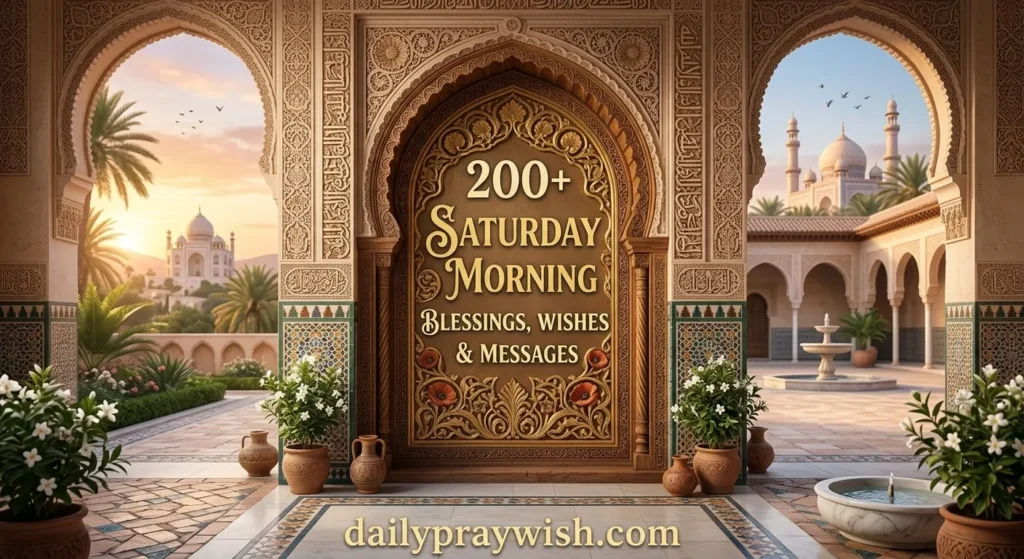 Saturday Morning Blessings