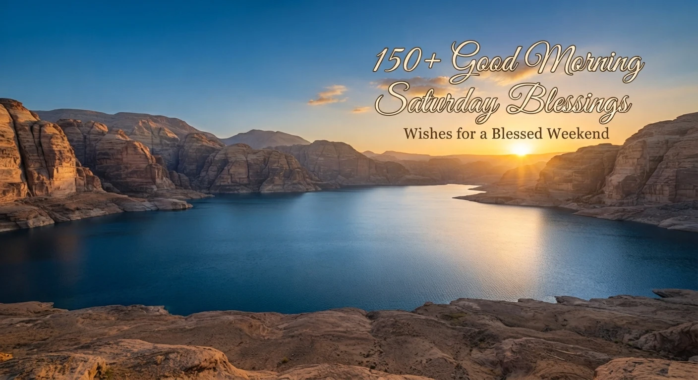 Good Morning Saturday Blessings