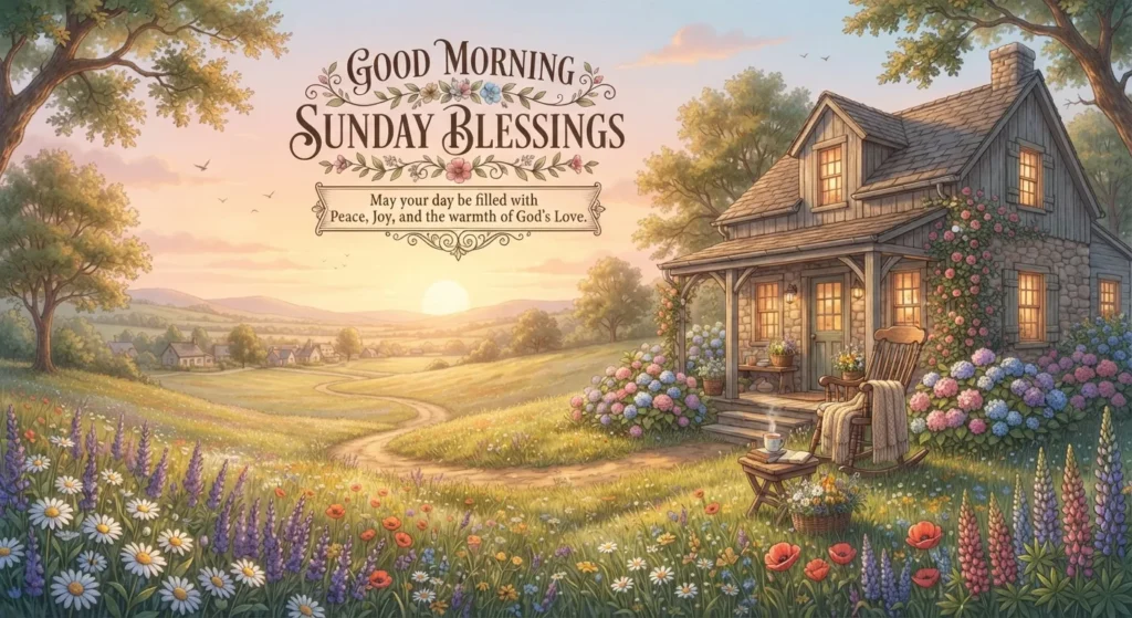 Good Morning Sunday Blessings