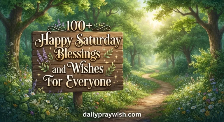 Happy Saturday Blessings