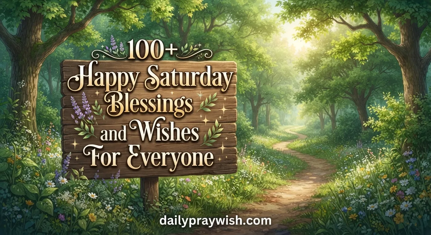 Happy Saturday Blessings