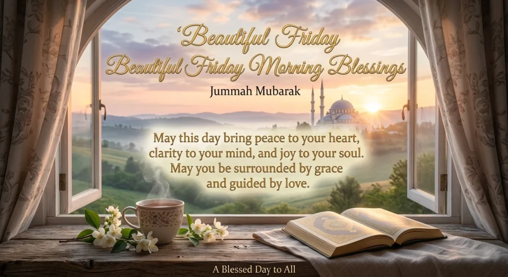 Friday Morning Blessings