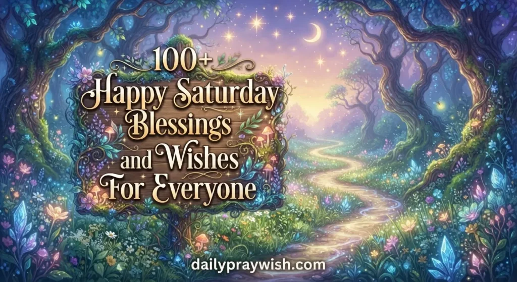 Happy Saturday Blessings