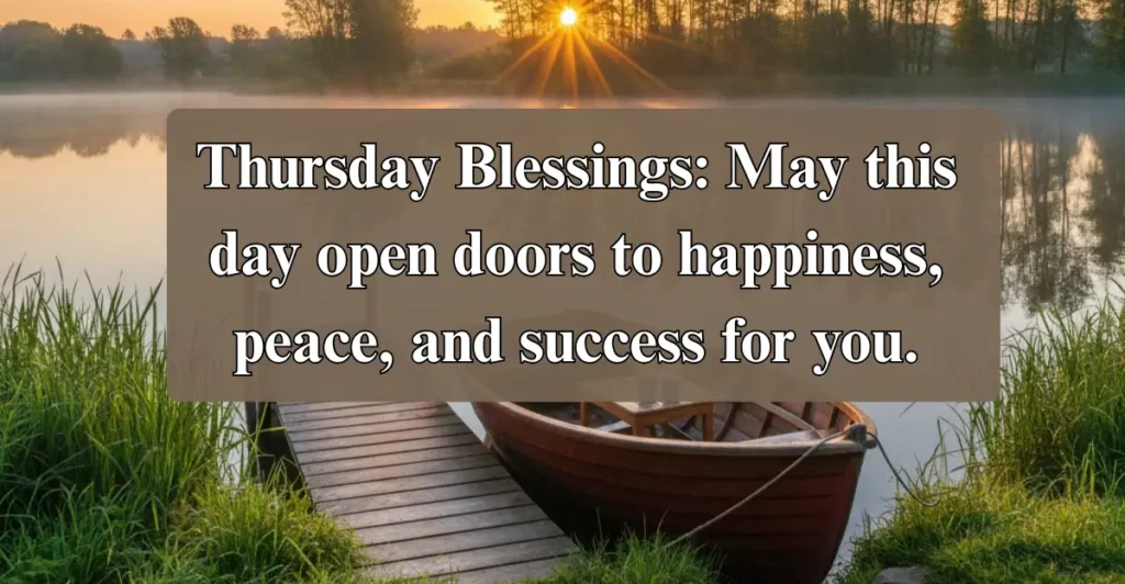 Thursday Blessings