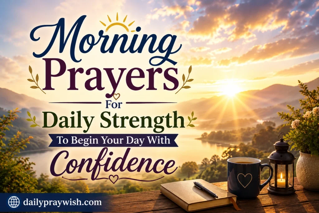Morning Prayers For daily strength