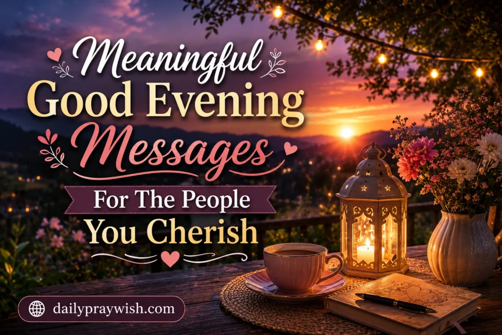 Good Evening Messages