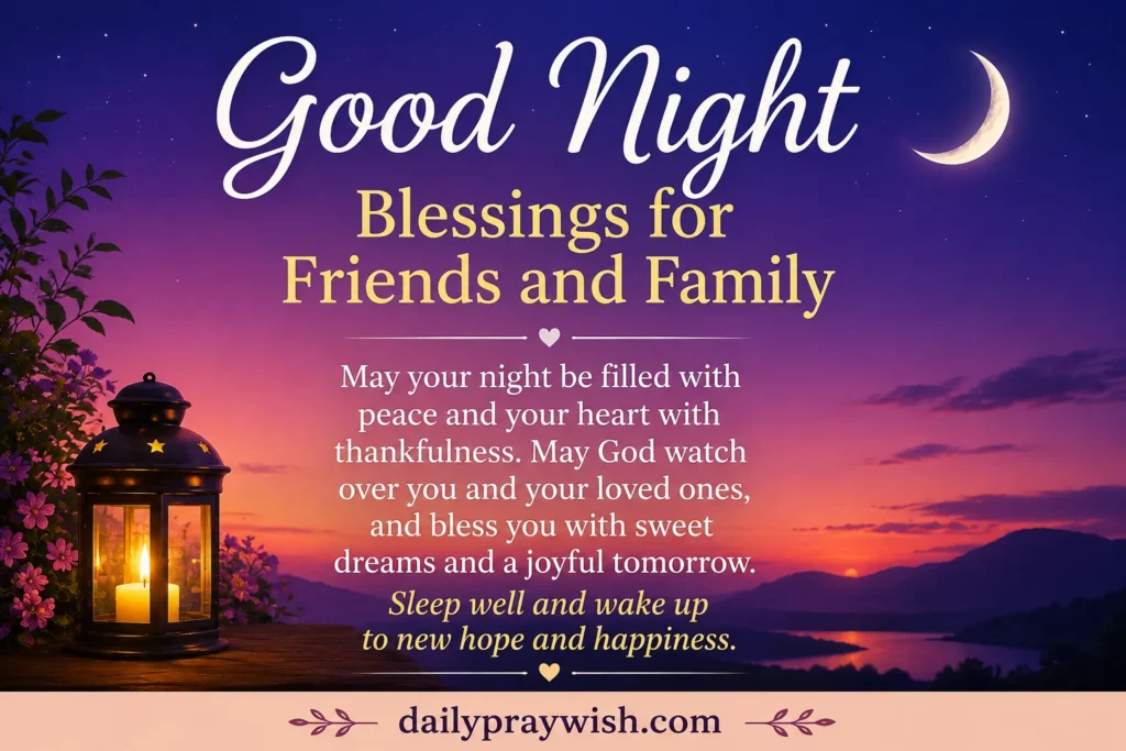 Good Night Blessings