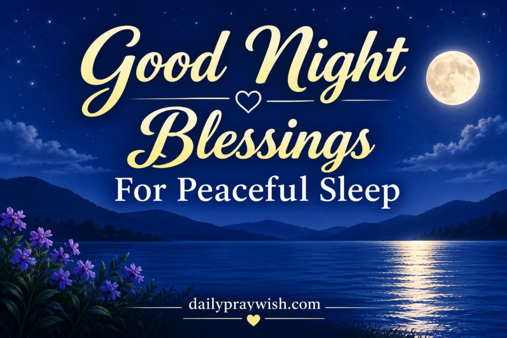 Good Night Blessings