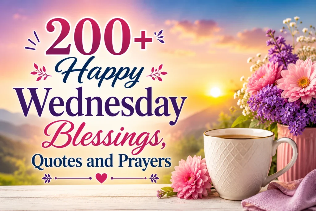 Happy Wednesday Blessings