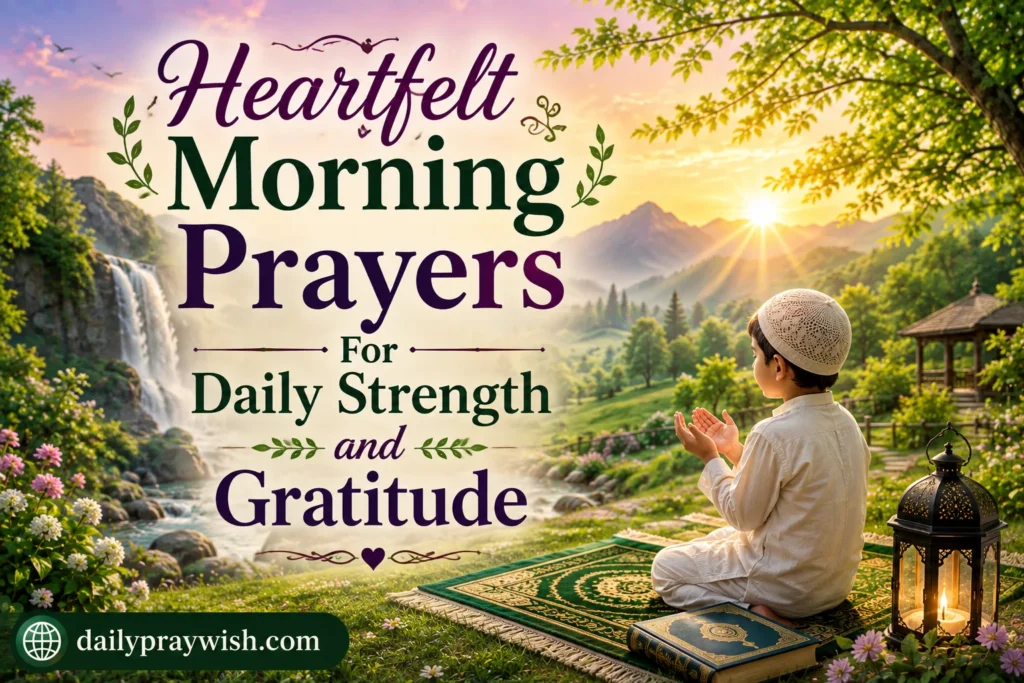 Morning Prayers For daily strength