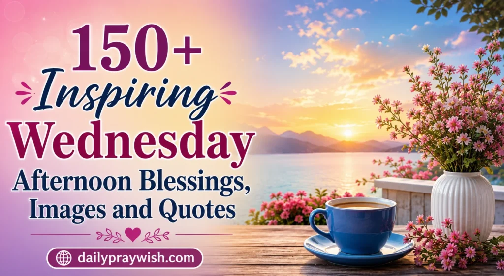 Wednesday Afternoon Blessings