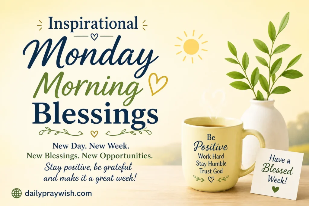 Happy Monday Blessings