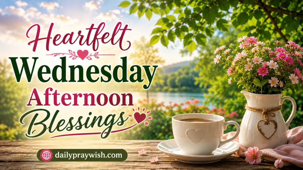 Wednesday Afternoon Blessings