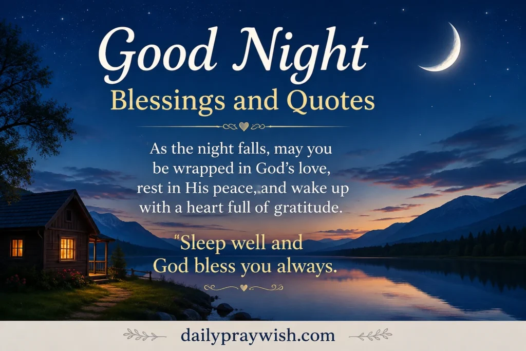 Good Night Blessings