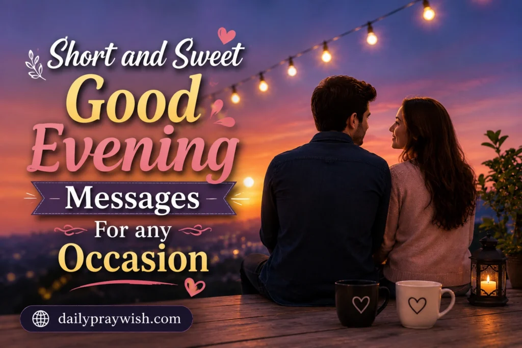 Good Evening Messages