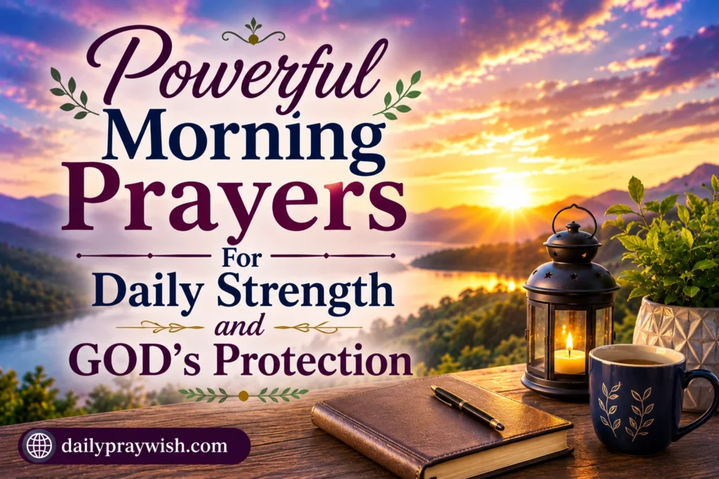 Morning Prayers For daily strength