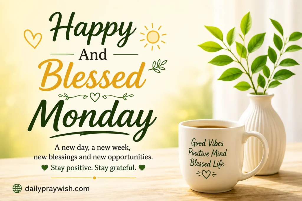Happy Monday Blessings
