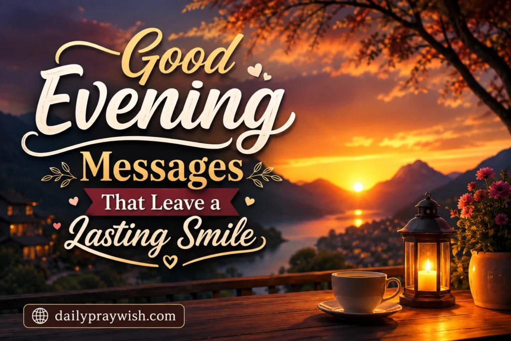 Good Evening Messages