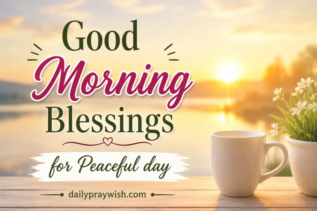 Good Morning Blessings