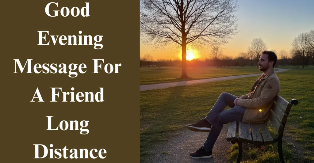 Evening messages