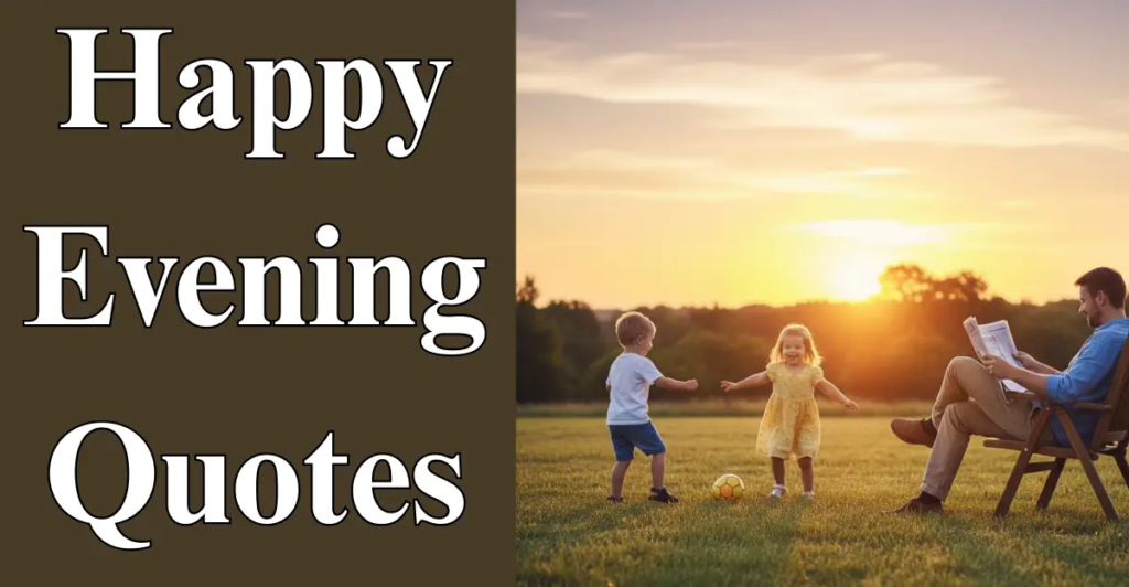 Evening Quotes