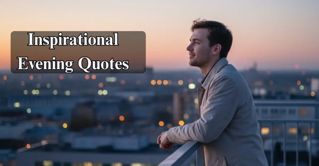 Evening Quotes