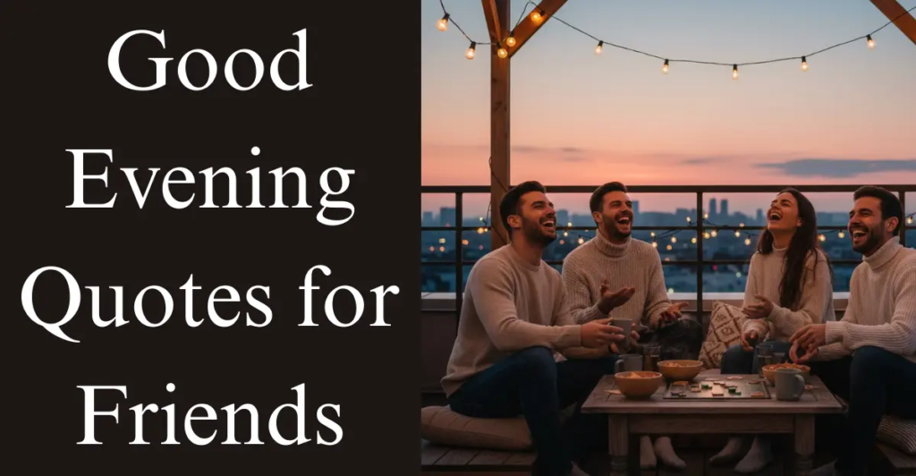Evening Quotes