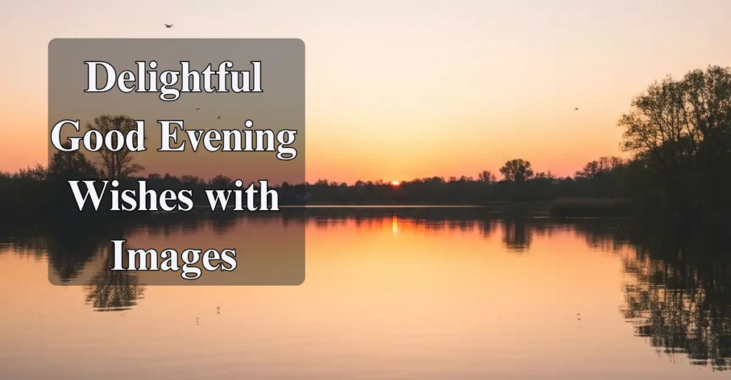 Good Evening Messages