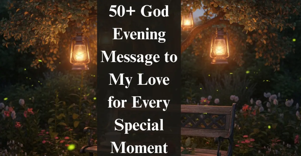Good Evening Messages