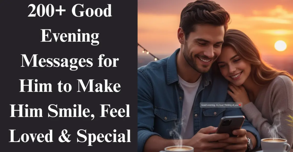 Good Evening Messages