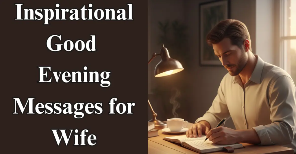 Good Evening Messages for Wife
