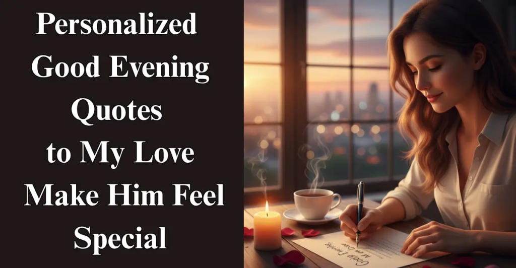 Good Evening Messages to My Love