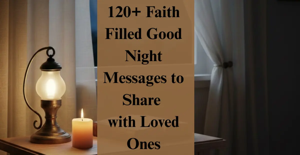 Good Night Prayers